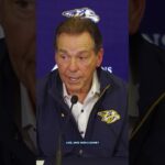 Nick Saban says the Preds have the Ms. Terry stamp of approval 🗣️🔥 #predsnhl