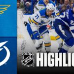 Blues vs. Lightning | NHL Highlights | December 22, 2025