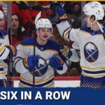 Buffalo Sabres win streak reaches six games with impressive win in New Jersey