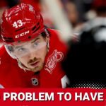 John Leonard gives Detroit a GOOD PROBLEM to have when Patrick Kane returns
