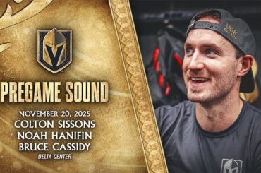 🎥 PREGAME SOUND: Sissons, Hanifin & Cassidy