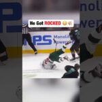 Hit of the year 😳💪  #hockey  #nhl #vincedunn