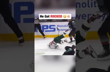 Hit of the year 😳💪  #hockey  #nhl #vincedunn