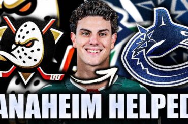 JEFF MAREK REVEALS HOW THE ANAHEIM DUCKS HELPED THE CANUCKS TRADE QUINN HUGHES…