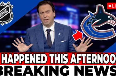 NEW REPORT! NHL CONFIRMS 3 TRADES? SIGNING RUMORS! VANCOUVER CANUCKS NEWS TODAY!