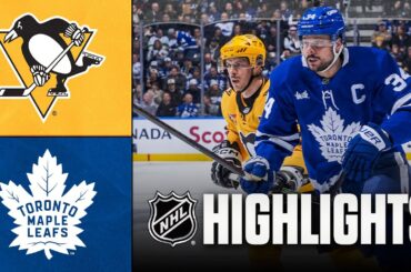 Penguins vs. Maple Leafs | NHL Highlights | December 23, 2025