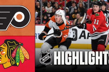 Flyers vs. Blackhawks | NHL Highlights | December 23, 2025