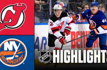 Devils vs. Islanders | NHL Highlights | December 23, 2025