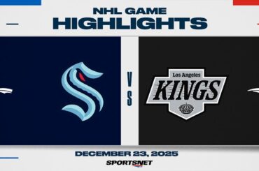 NHL Highlights | Kraken vs. Kings - December 23, 2025