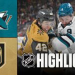Sharks vs. Golden Knights | NHL Highlights | December 23, 2025