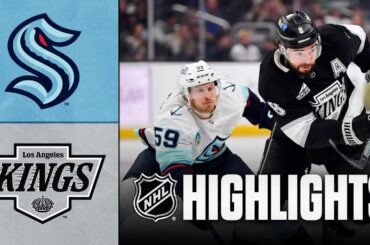 Kraken vs. Kings | NHL Highlights | December 23, 2025