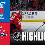 Rangers vs. Capitals | NHL Highlights | December 23, 2025