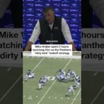 Panthers kicker Ryan Fitzgerald is out here booting knuckleballs on the kickoff. #shorts