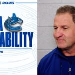 Head Coach Adam Foote Practice Media Availability on Long Island (Dec 18, 2025)
