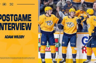 Adam Wilsby: Postgame Interview - Dec. 20th