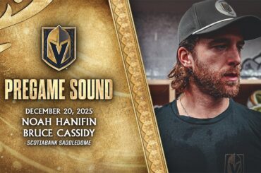 🎥 PREGAME SOUND: Hanifin & Cassidy