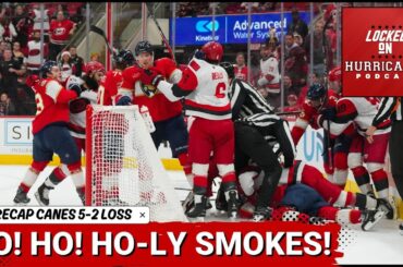 Ho! Ho! Ho-ly Smokes. Hurricanes lose 5-2 to the Panthers Heading into Winter Break