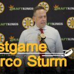 Sturm speaks with the media following 6-2 L vs MTL