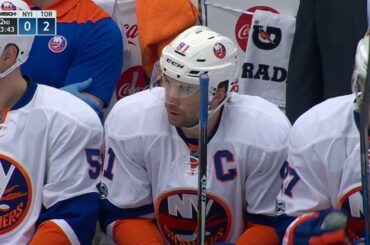 Andersen goes left then right for a pair of spectacular saves