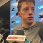 Graf on Playing With Celebrini & Chernyshov | Sharks vs Stars Post-Game (12.18.25)