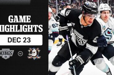 HIGHLIGHTS: Seattle Kraken at LA Kings | 12.23.25