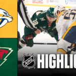 Predators vs. Wild | NHL Highlights | December 23, 2025