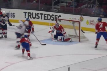 Samuel Montembeault allows 4 goals on 24 shots for Laval Rocket in 5-2 loss to Cleveland Monsters