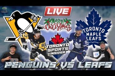 🔴 LIVE Pittsburgh Penguins vs Toronto Maple Leafs | NHL LIVE Stream Reaction & Play By Play