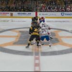 Josh Anderson et Tanner Jeannot jettent les gants dès la mise en jeu initiale