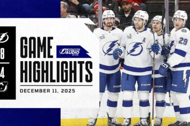 Lightning vs. Devils | Lightning Radio Highlights | December 11, 2025