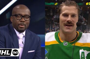 Marcus Foligno joins the NHL on TNT panel ahead of Wild vs Hurricanes