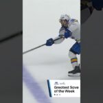 Ullmark makes desperation stick stop for Greatest Save😮