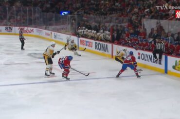 Jake Evans quitte le match à la suite d'un contact avec un adversaire