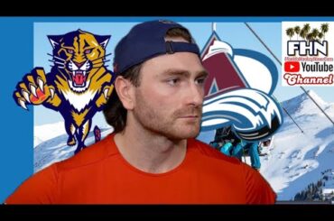 Noah Gregor, Panthers Postgame: Colorado Avalanche End Florida Winning Streak in Rout