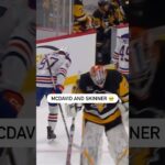 McDavid Gave Skinner A Tap As They Skated By Each Other 🥺