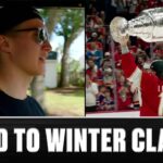 Christmas in Florida is VERY Different for Panthers Center and Finland Native Anton Lundell 🎄❄️