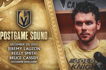 🎥 POSTGAME SOUND: Lauzon, Smith & Cassidy
