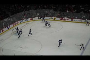 Alex Nylander of the Toronto Marlies scores vs. the Laval Rocket 12/10/25