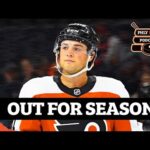 Tyson Foerster out for the season; how should Flyers front office react? | PHLY Flyers Podcast