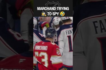 Marchand on Spy Duty 🕵️‍♂️🤣