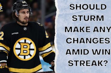 Should Sturm make any changes amid three-game win streak? | The Skate Pod, Ep. 495