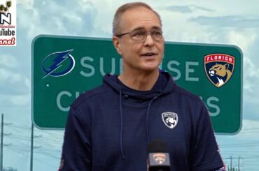 Paul Maurice, Panthers Morning Skate: Tampa Bay Lightning at Florida; Dec. 27, 2025