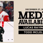Lucas Raymond & Todd McLellan Morning Skate Media | Dec. 27, 2025