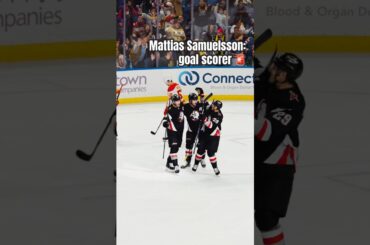 Mattias Samuelsson is heating up! 🔥 #nhl #buffalosabres #hockey