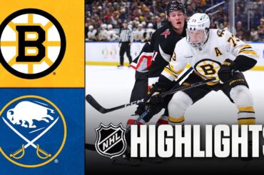 Bruins vs. Sabres | NHL Highlights | December 27, 2025