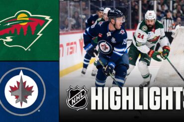 Wild vs. Jets | NHL Highlights | December 27, 2025
