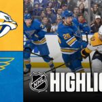 Predators vs. Blues | NHL Highlights | December 27, 2025