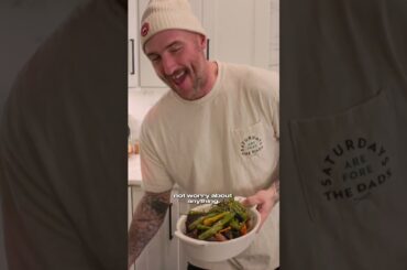 Dinner time at the Noesen's is a full team effort.