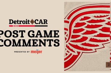 Moritz Seider, Lucas Raymond, Todd McLellan Post Game Comments @ CAR | Dec. 27, 2025