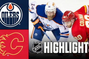 Oilers vs. Flames | NHL Highlights | December 27, 2025